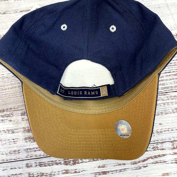St Louis Rams NFL Hat Logo Adjustabke New with Tags - Picture 4 of 6